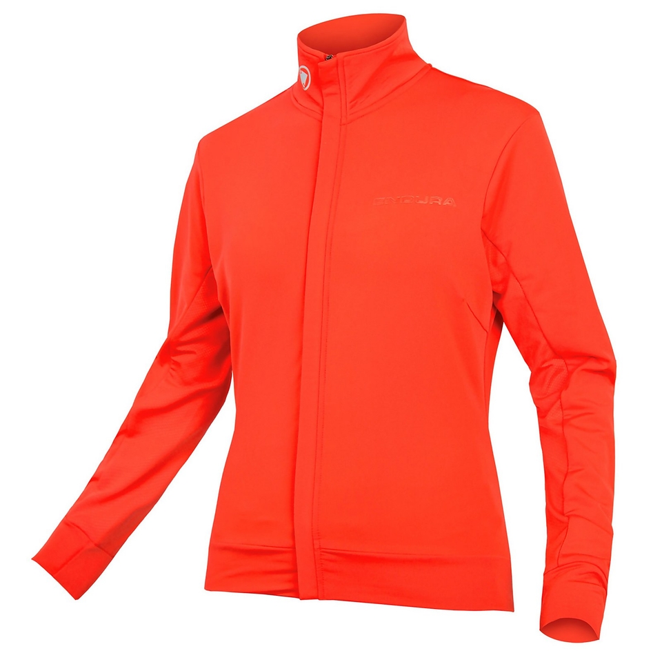 Xtract Roubaix Jacke (langarm) für Damen - Hi-Viz Koralle