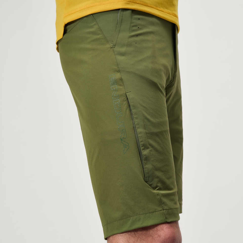 Men's GV500 Foyle Baggy Shorts - Olive Green
