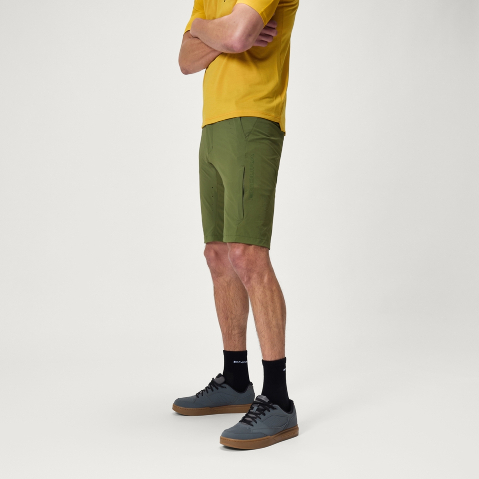 Men's GV500 Foyle Baggy Shorts - Olive Green