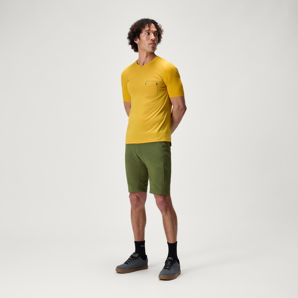 Men's GV500 Foyle Baggy Shorts - Olive Green