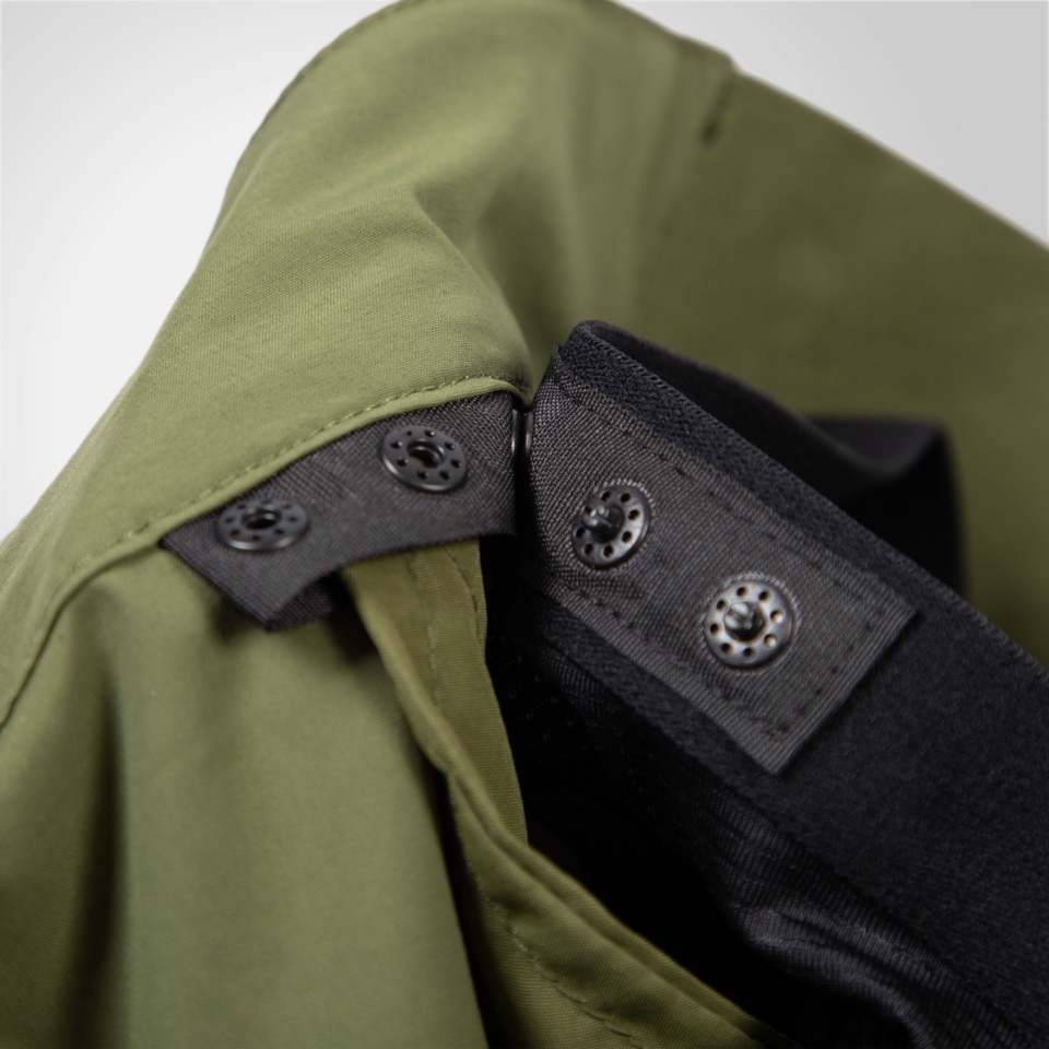 Hummvee Lite Shorts mit Innenhose für Herren - Olivgrün