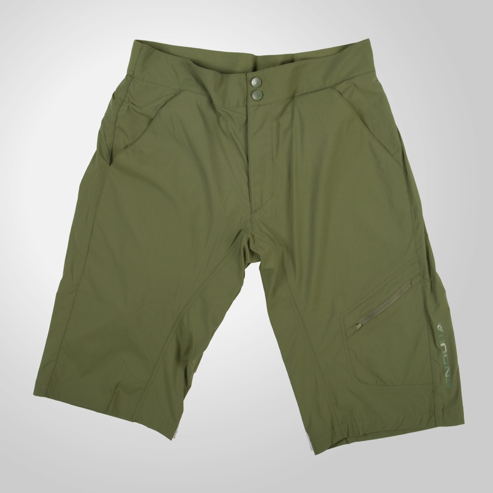 Hummvee Lite Shorts mit Innenhose für Herren - Olivgrün