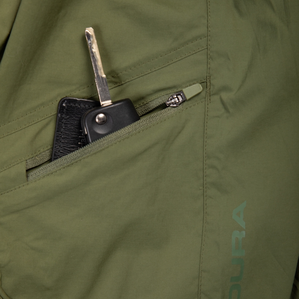 Hummvee Lite Shorts mit Innenhose für Herren - Olivgrün