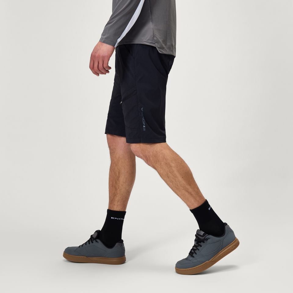 Men's Hummvee Lite Short (With Liner) - Black