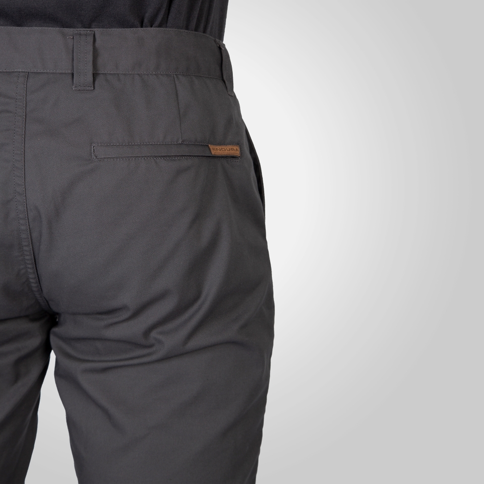 Hummvee Chino Short with Liner Short - Grey