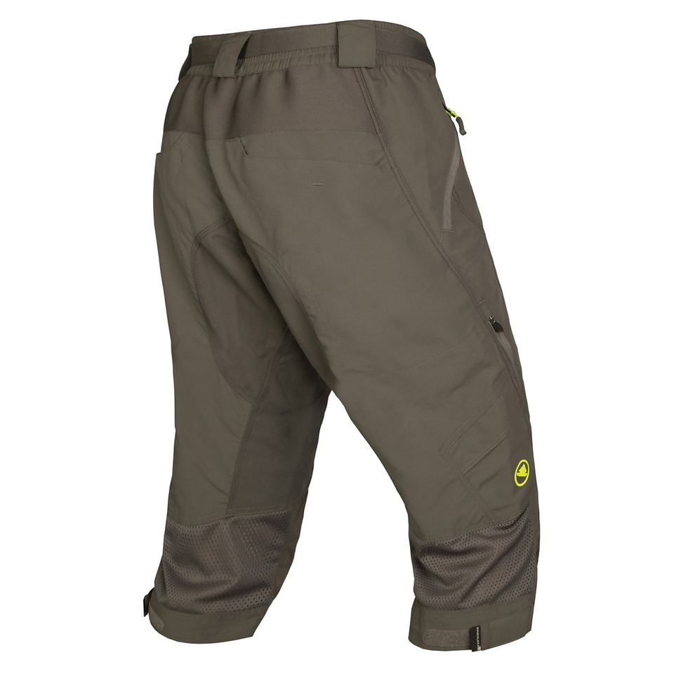 Men's Hummvee 3/4 Short II with liner - Khaki