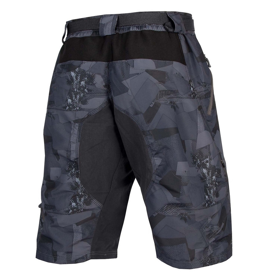 Hummvee Short II with liner - Grey Camo
