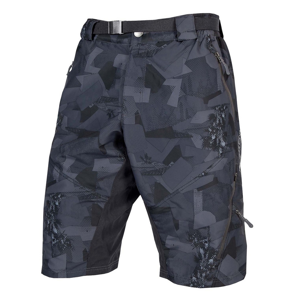 Hummvee Short II with liner - Grey Camo