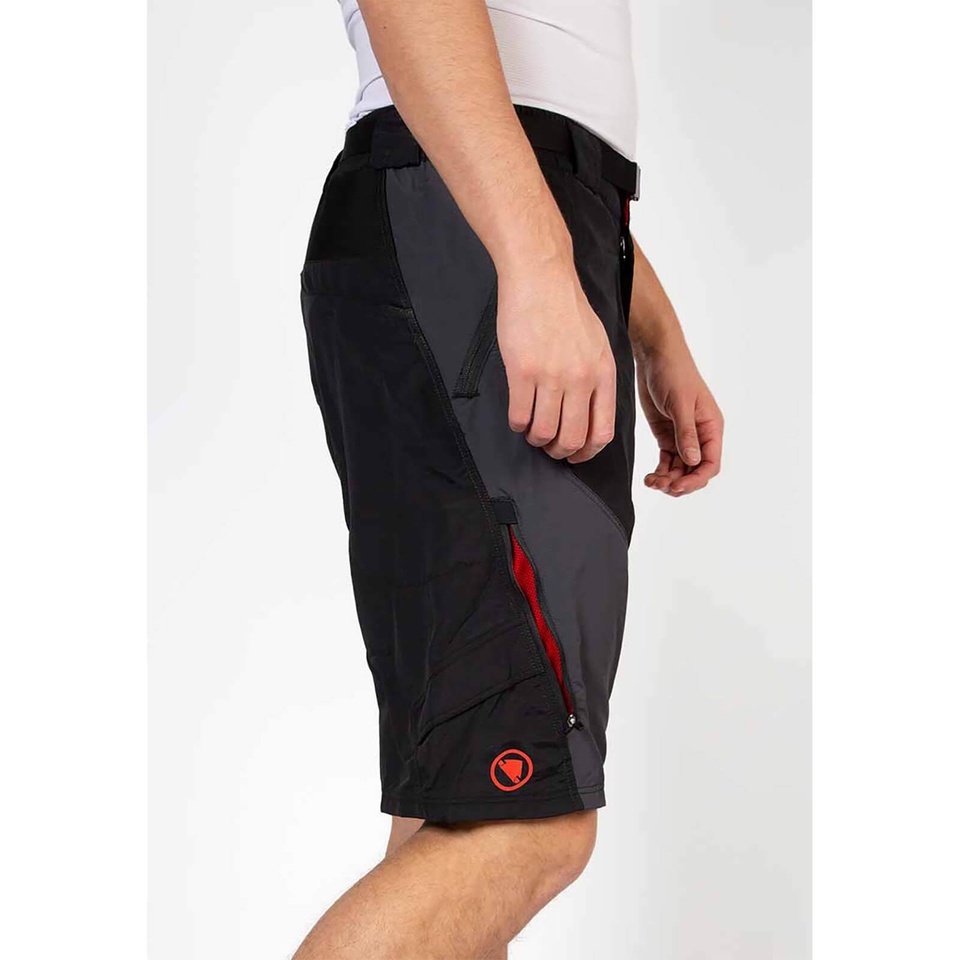 Men's Hummvee Shorts II (With Liner) - Black