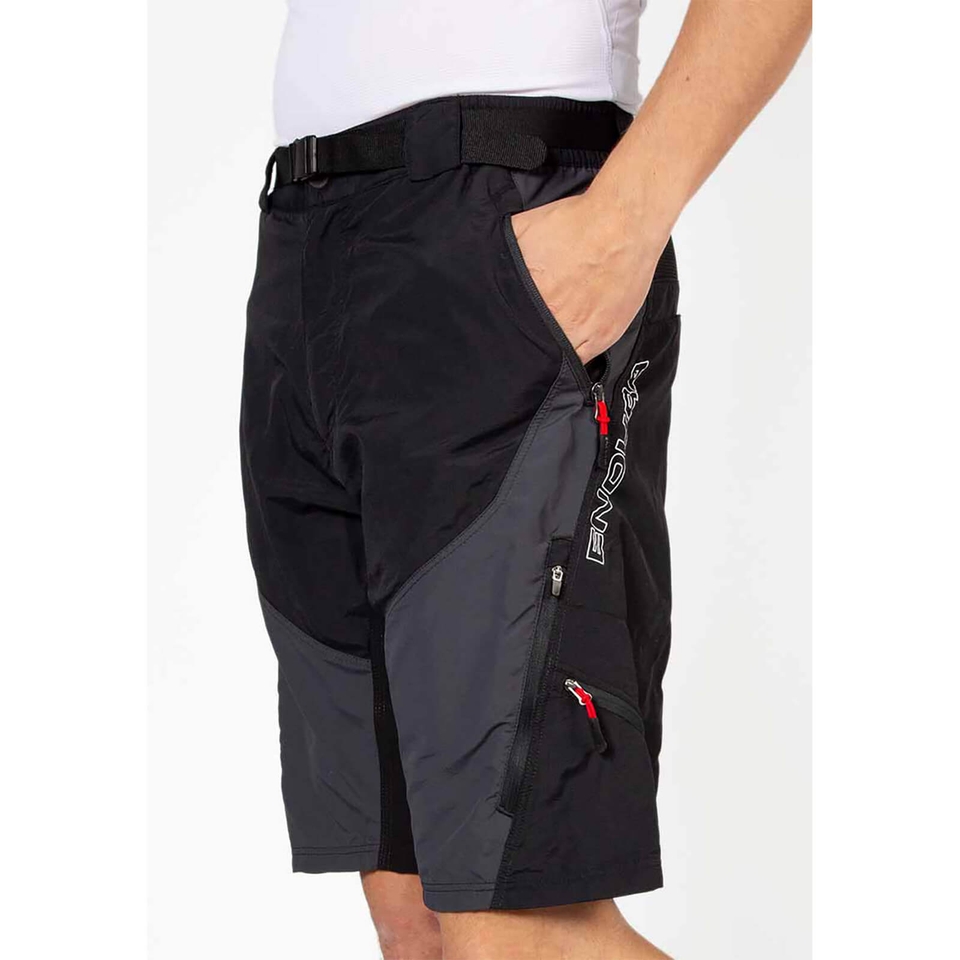Men's Hummvee Shorts II (With Liner) - Black