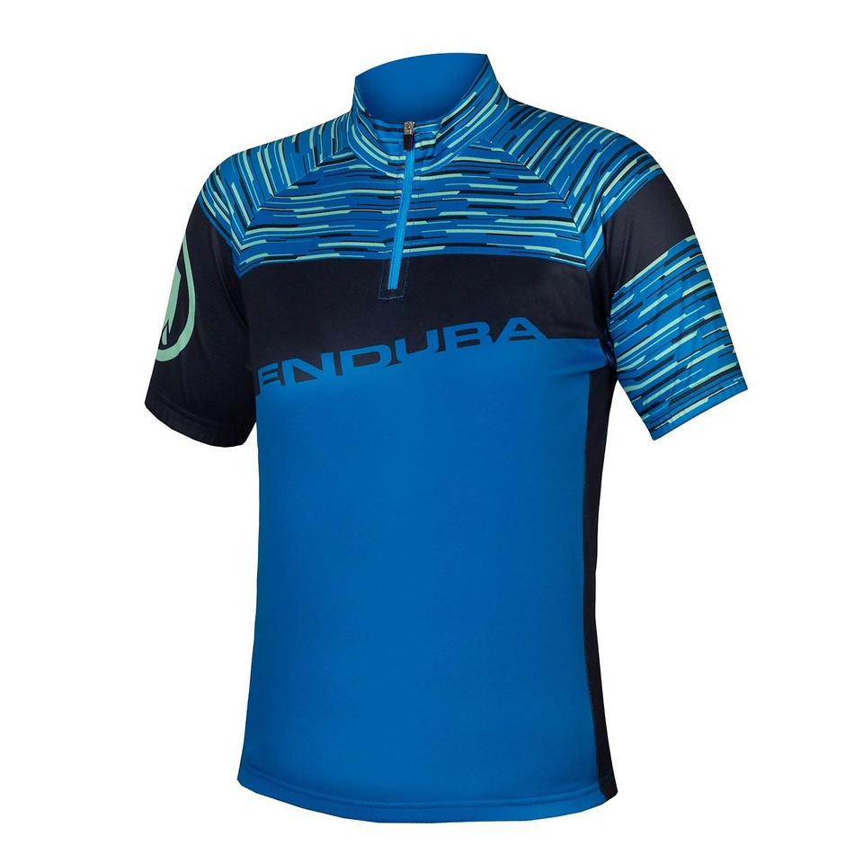 Kid's Hummvee Ray S/S Jsy - Azure Blue