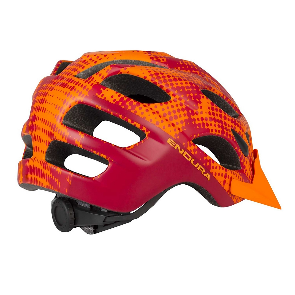 Kid's Hummvee Youth Helmet - Tangerine