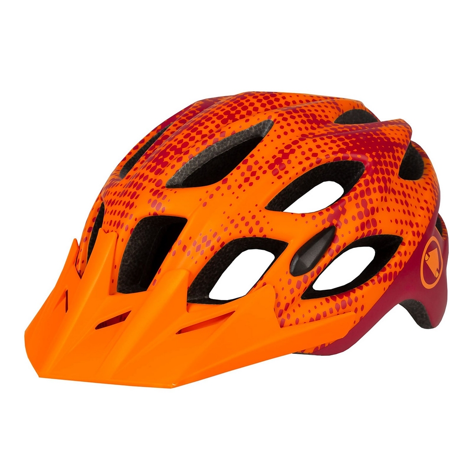 Kid's Hummvee Youth Helmet - Tangerine