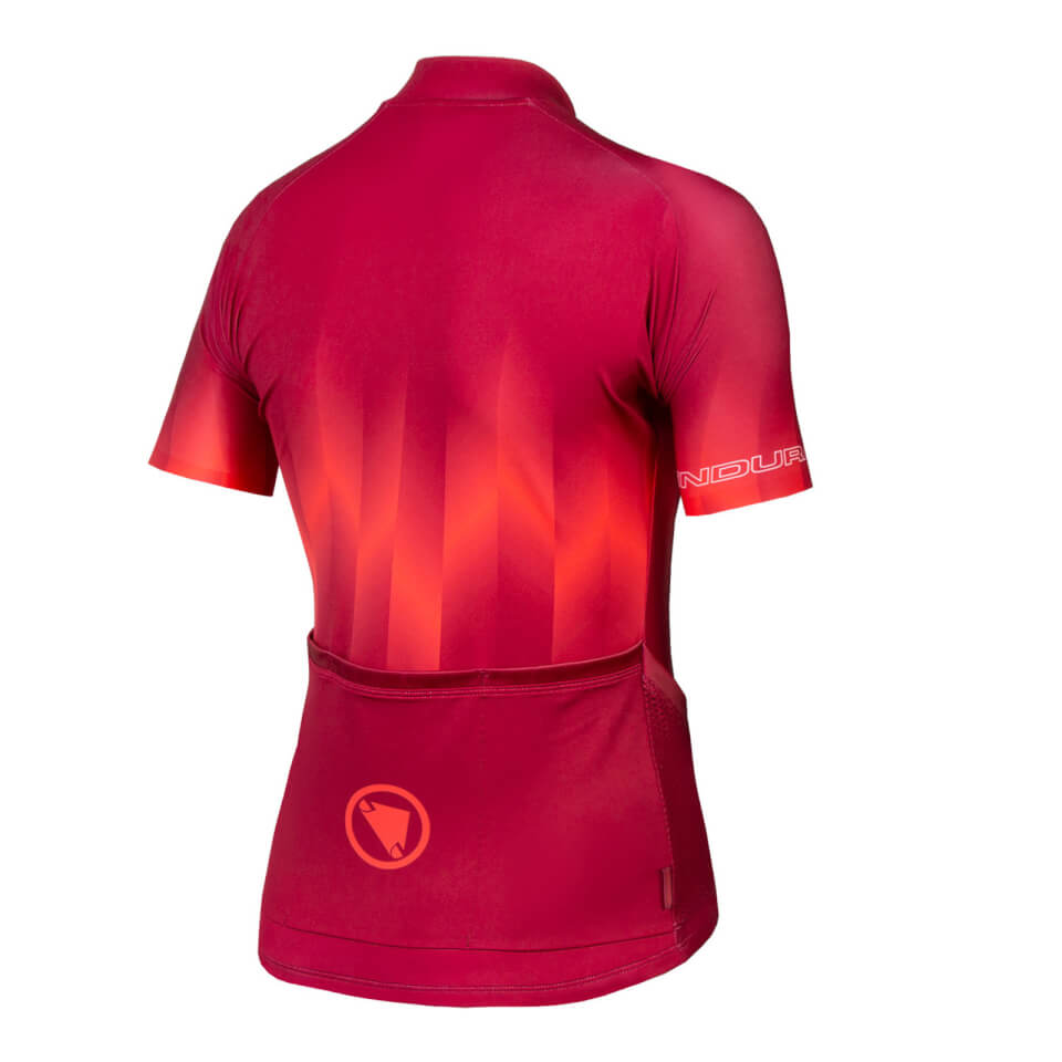 Endura Women's Equalizer S/S Jersey LTD - Berry