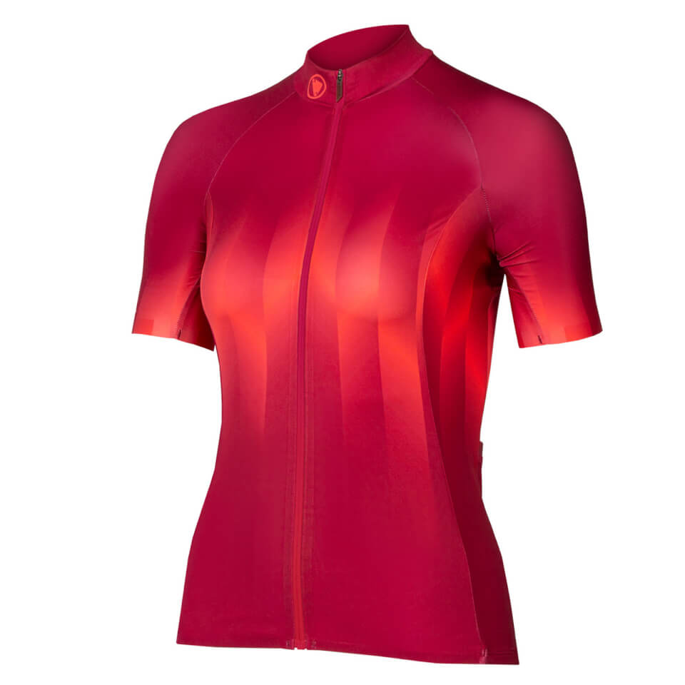 Endura Women's Equalizer S/S Jersey LTD - Berry