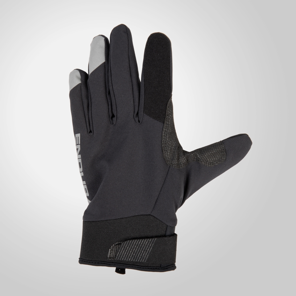 Women's Strike Waterproof Gloves - Black
