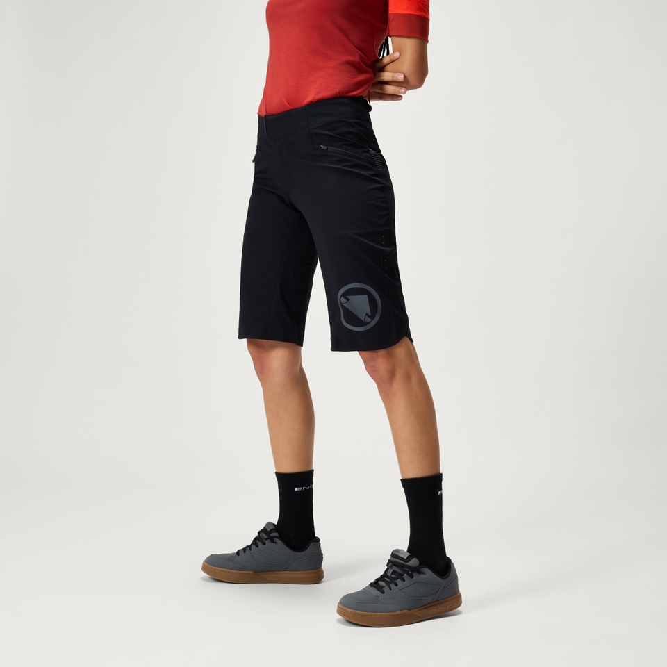 SingleTrack Lite Shorts für Damen - Schwarz