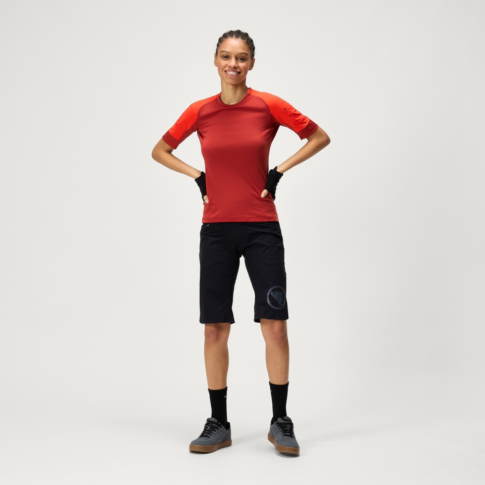 SingleTrack Lite Shorts für Damen - Schwarz
