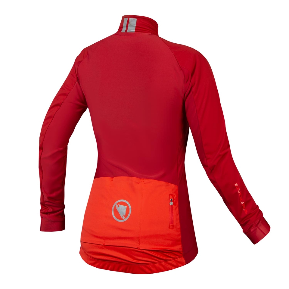 Women's FS260-Pro Jetstream L/S Jersey II - Rust Red