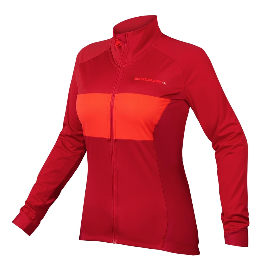 Women's FS260-Pro Jetstream L/S Jersey II - Rust Red