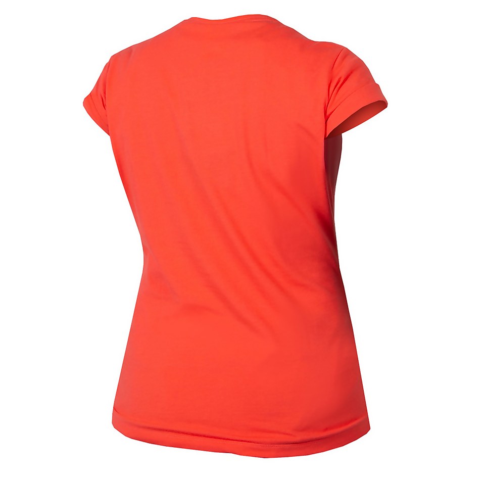 Women's One Clan Light T - Hi-Viz Coral