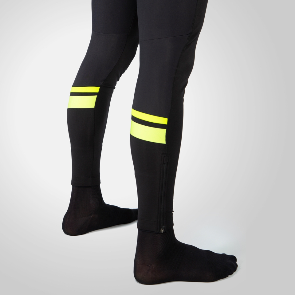 Men's Windchill Bibtights - Hi-Viz Yellow