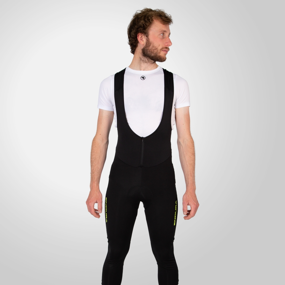Men's Windchill Bibtights - Hi-Viz Yellow