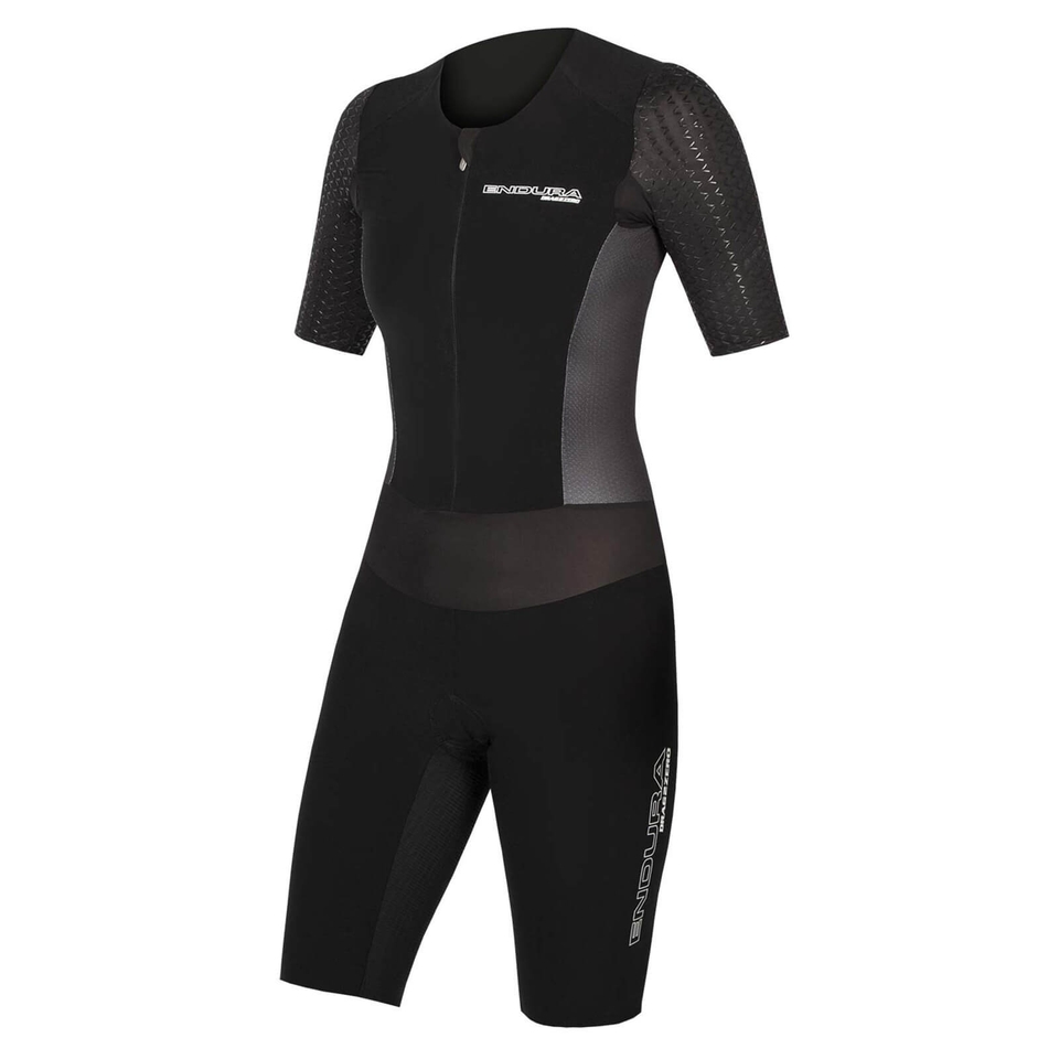Women's QDC D2Z S/S Tri Suit II with SST - Black