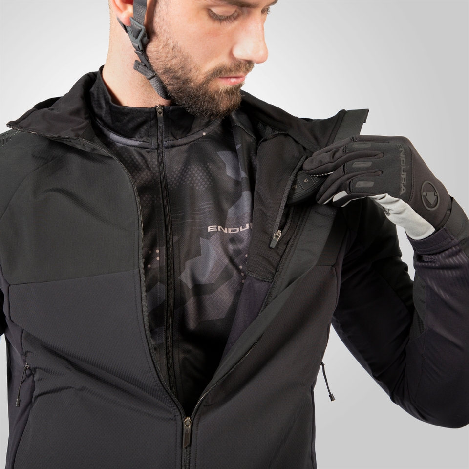 MT500 Thermisches Hemd II (langarm) für Herren - Schwarz