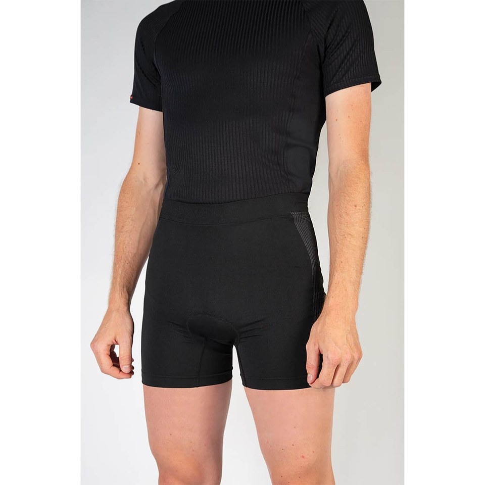 Men's Engineered Padded Boxers II - Black