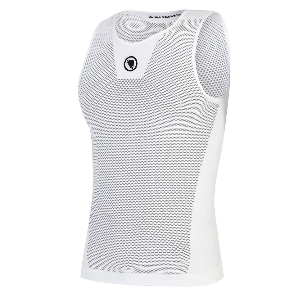 Fishnet Baselayer II (ärmellos) für Herren - Weiß