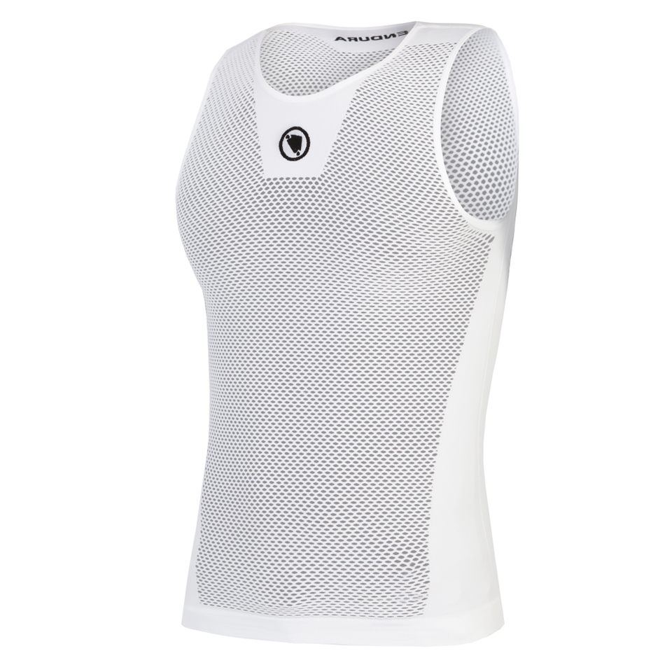 Fishnet Baselayer II (ärmellos) für Herren - Weiß