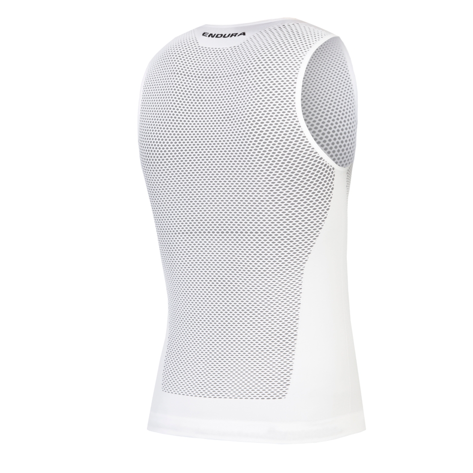 Fishnet Baselayer II (ärmellos) für Herren - Weiß
