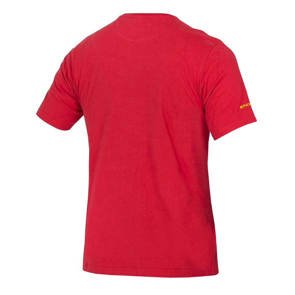 Men's One Clan Carbon Icon T - Red