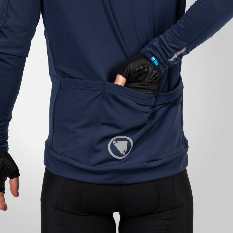 Men's Xtract Roubaix L/S Jersey - Navy
