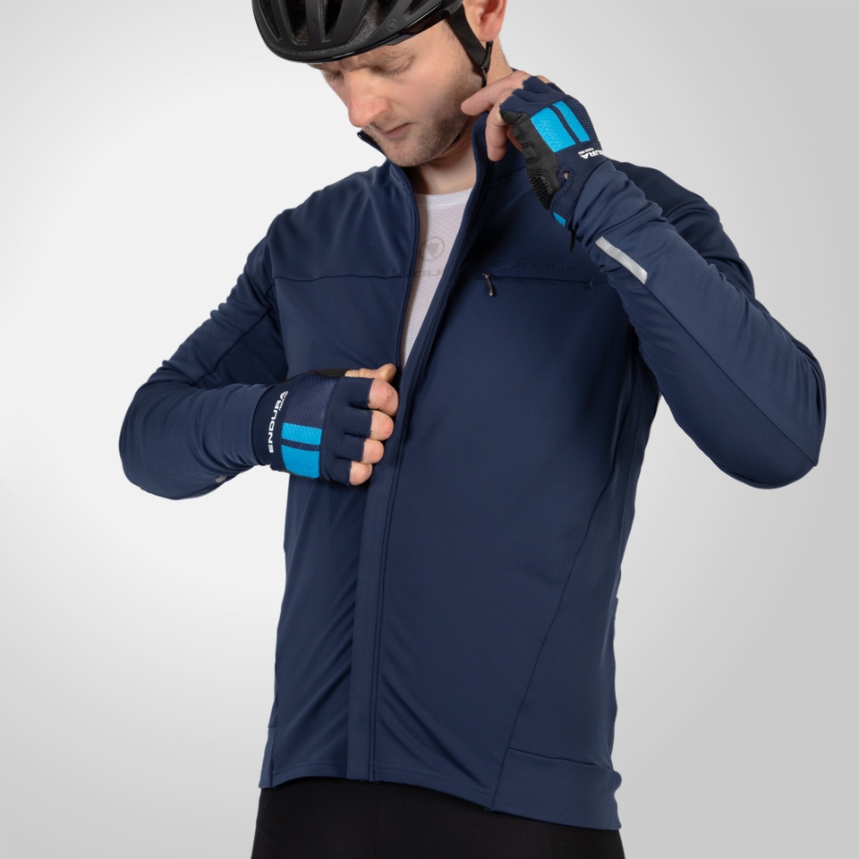 Men's Xtract Roubaix L/S Jersey - Navy