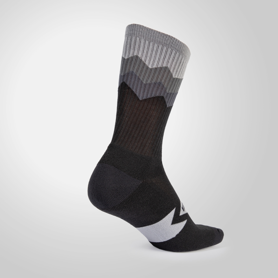 Jagged Sock - Black