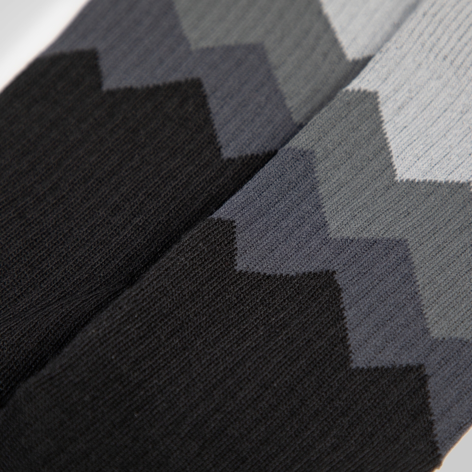 Jagged Sock - Black