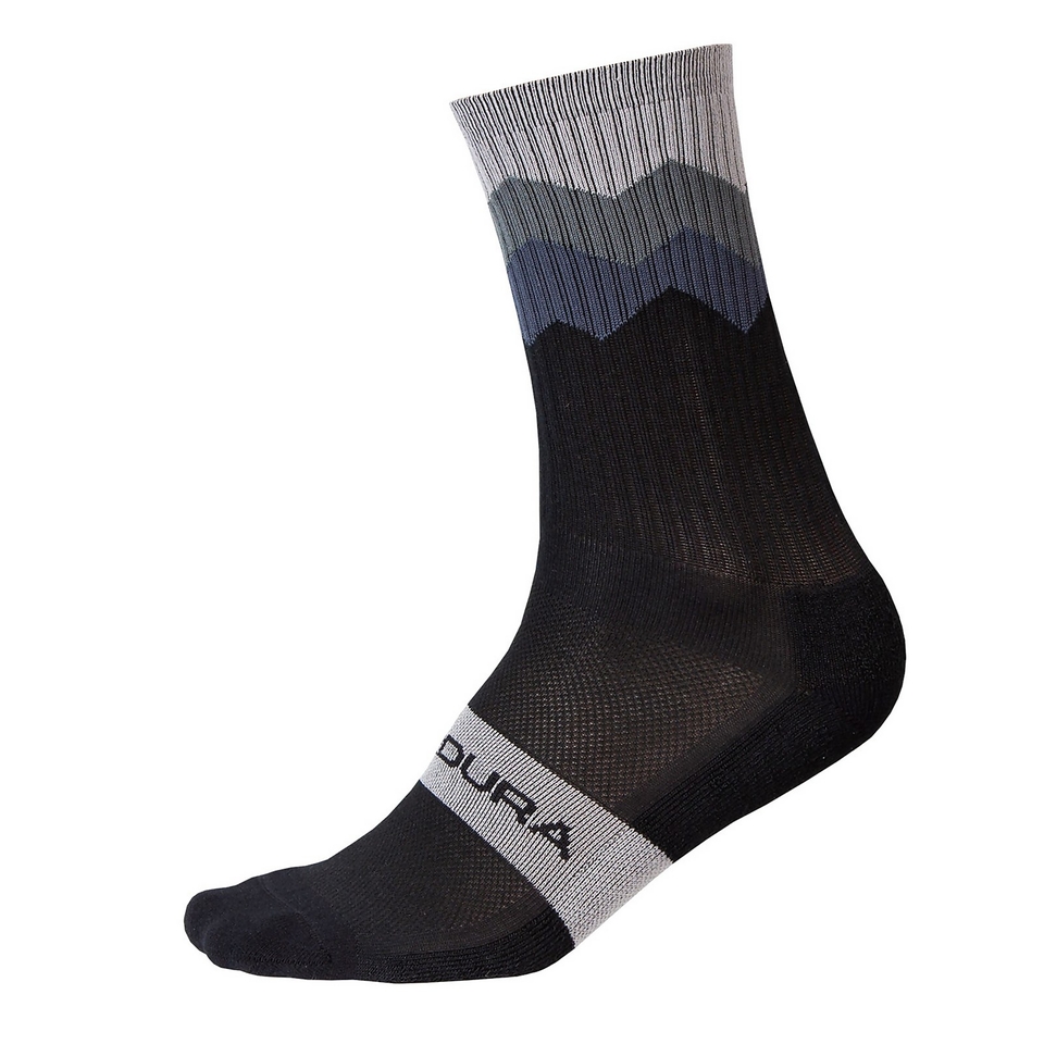 Jagged Sock - Black