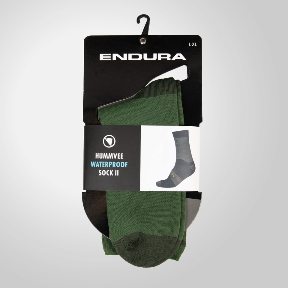 Hummvee Wasserdichte Socken II für Herren - Waldgrün