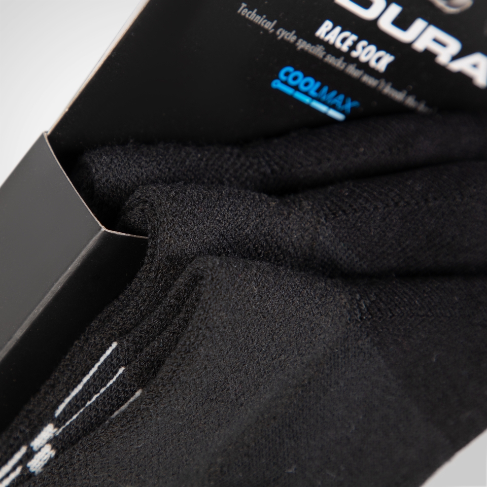 Coolmax® Race Socken (Dreierpack) für Herren - Schwarz