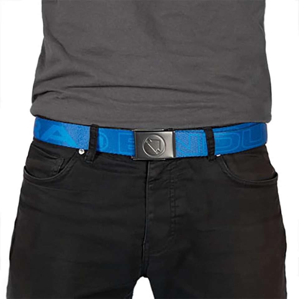 Men's One Clan Webbing Belt - Navy