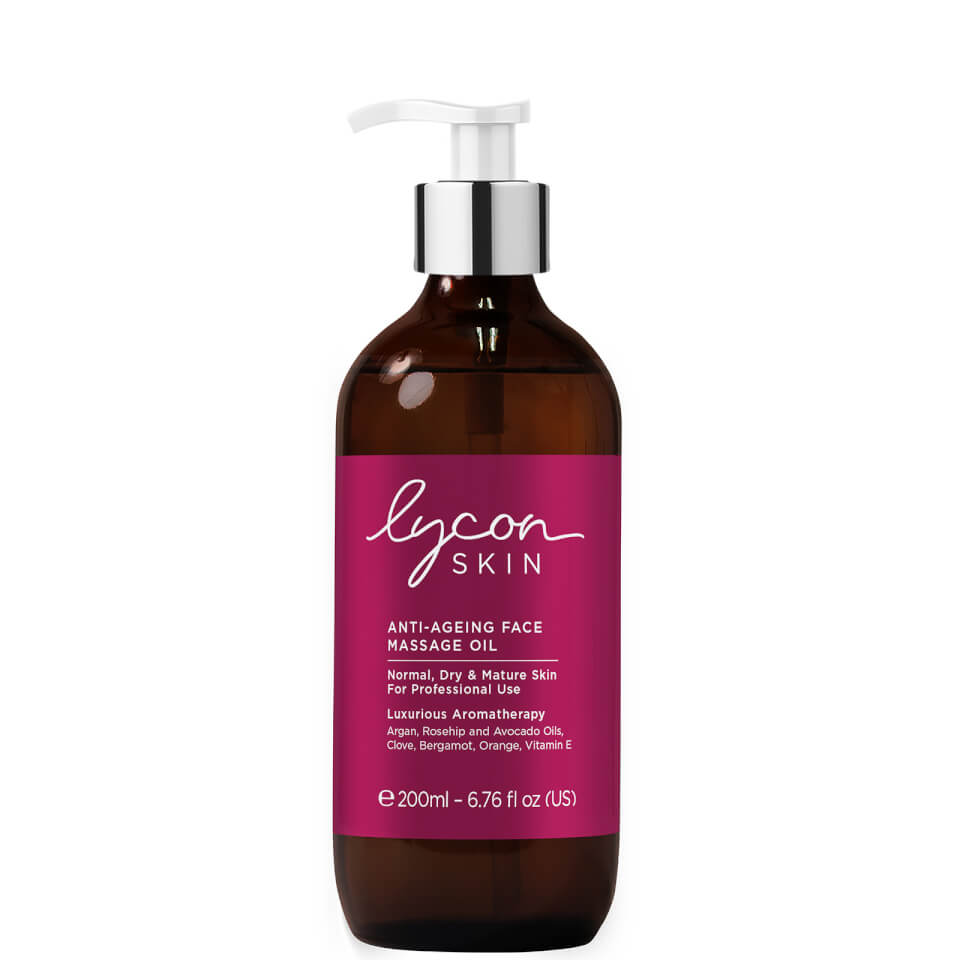 Lycon Skin Anti-Ageing Face Massage Oil 200ml