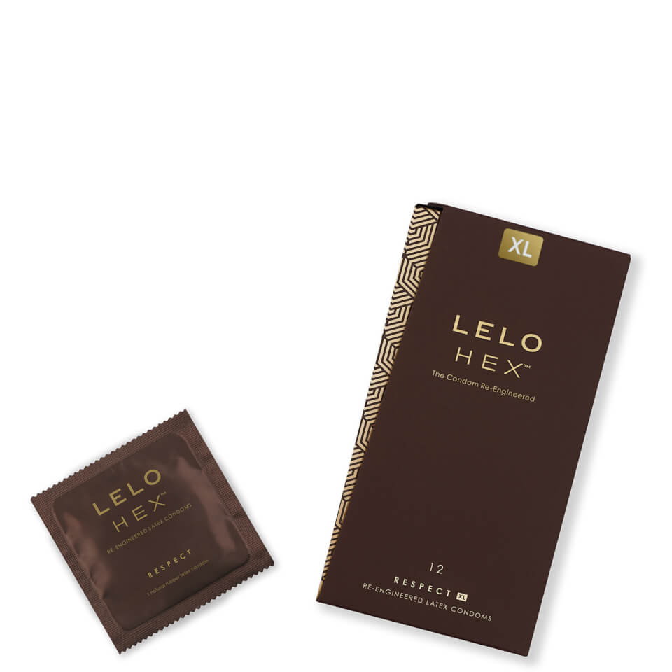 LELO HEX Condoms Respect XL (12 Pack)