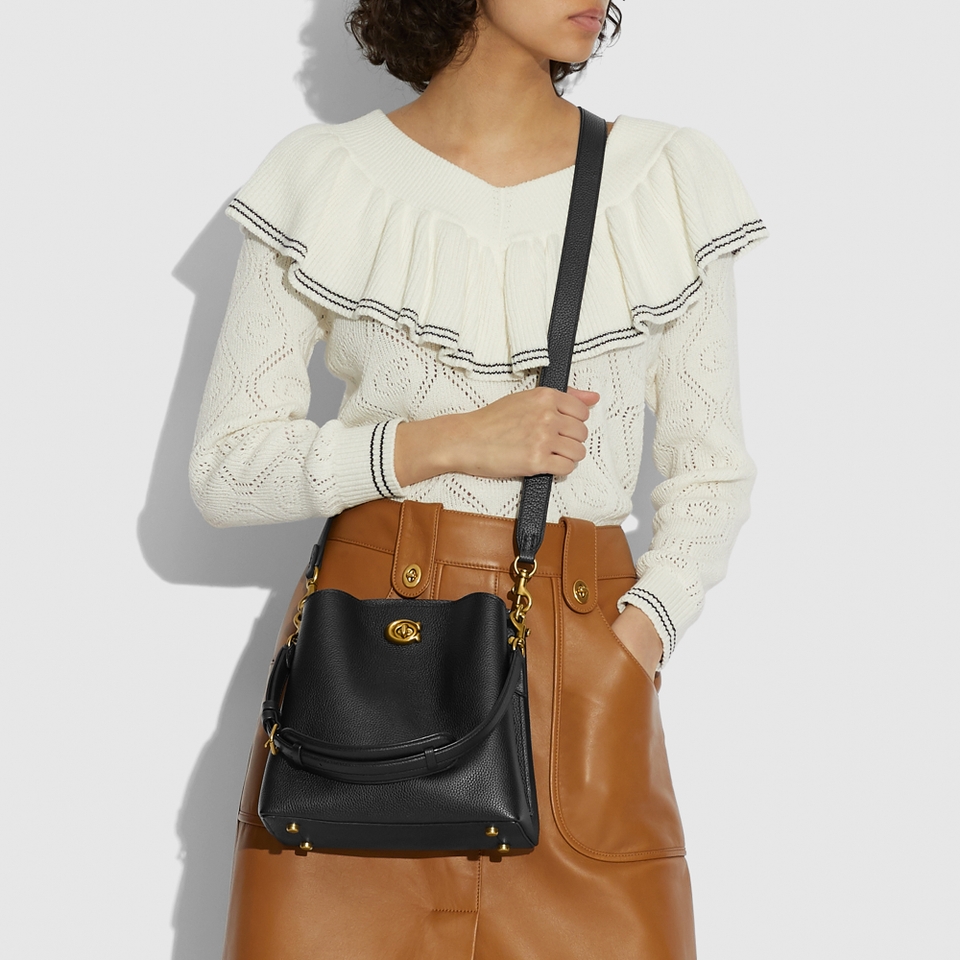 Coach Willow Leather Bucket Bag