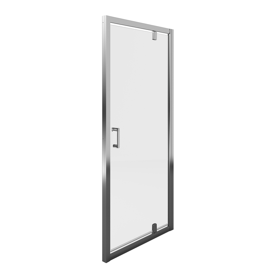 Aqualux Edge8 Pivot Shower Door - 800 x 2000 (8mm Glass)