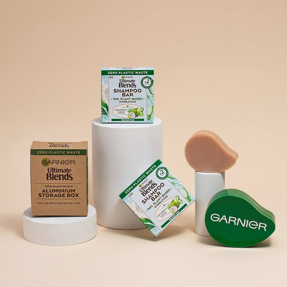Garnier Ultimate Blends Coconut Shampoo Bar Bundle