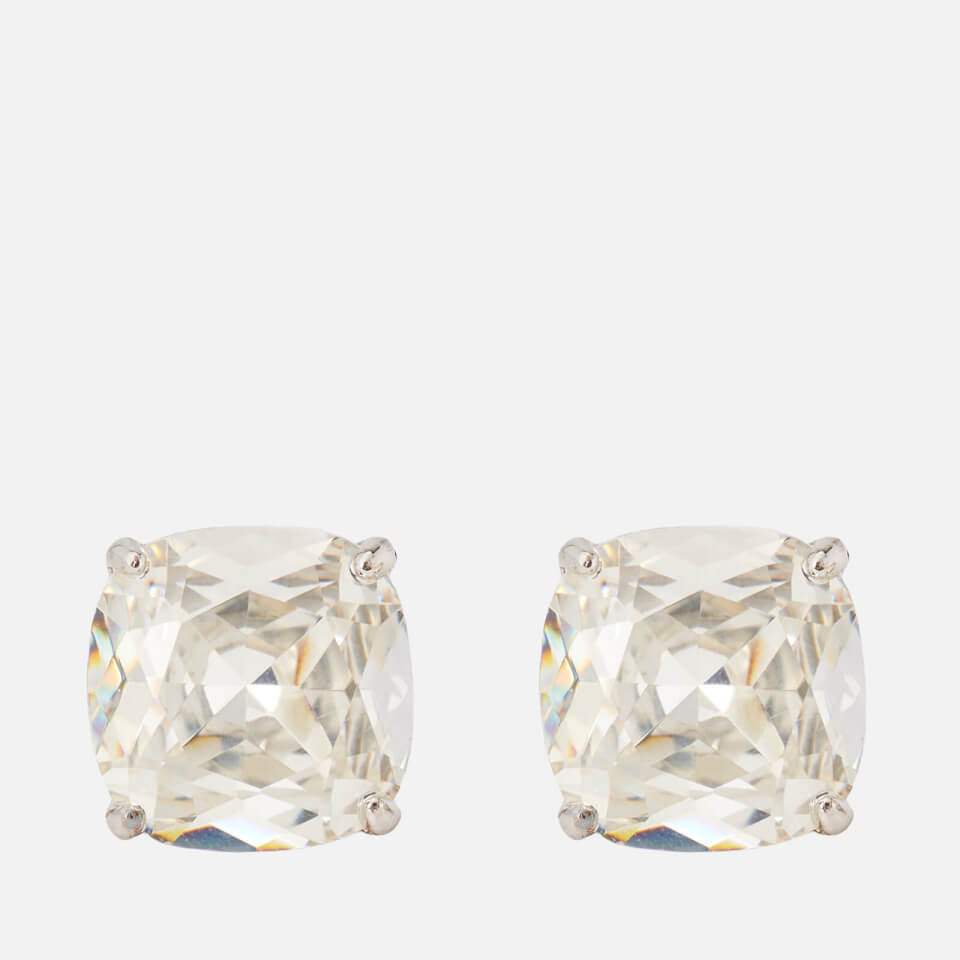 Kate Spade New York Women's Small Square Studs - Clear