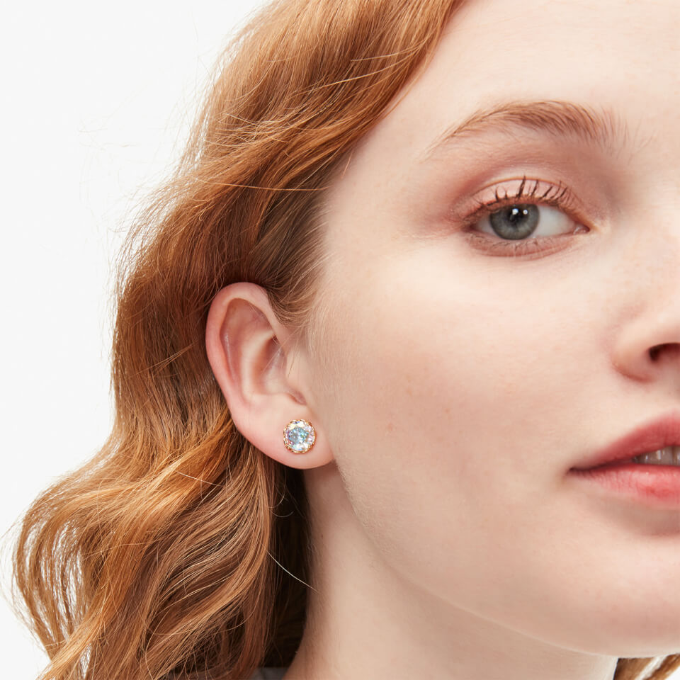 Kate Spade New York Women's Round Earrings - Ab/Gold