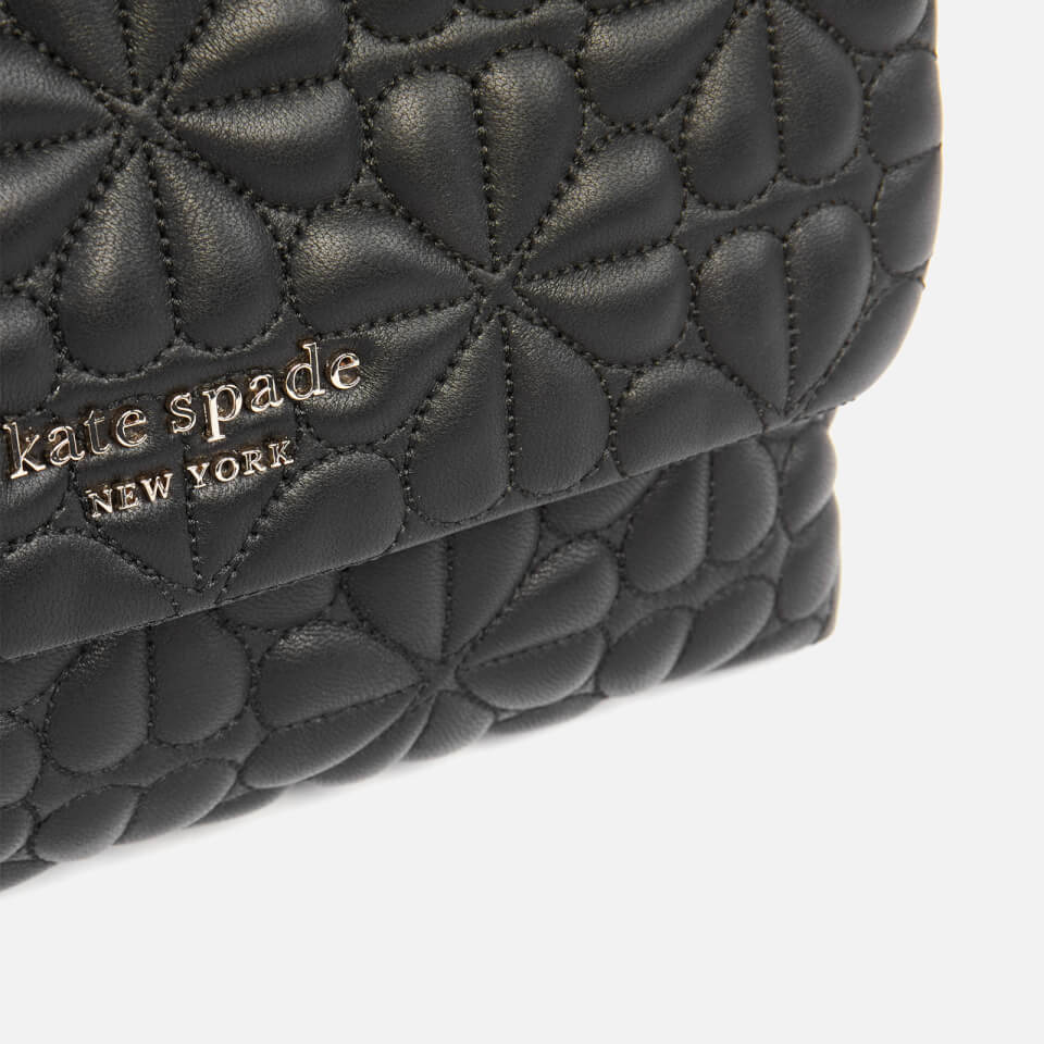 Kate Spade New York Women's Bloom Quilt Small Shoulder Bag - Black